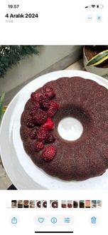 Çikolatalı Portakallı Kek (Dilim) görseli