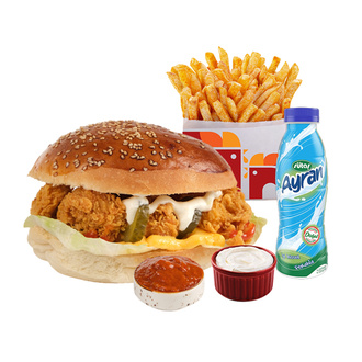 Tenders Burger Menü görseli