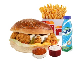 Tenders Burger Menü görseli