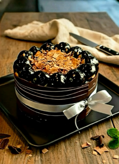 Profiterollü Pasta (4-6 Kişilik) görseli