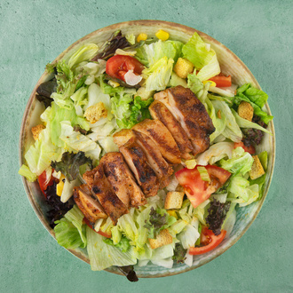 Tavuk Pirzola Salata görseli