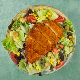 Çıtır Tavuk Salata görseli