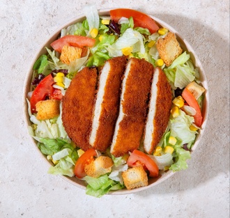 Çıtır Tavuk Salata görseli