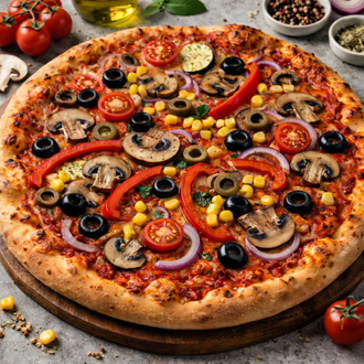 Vegan Pizza (Küçük) görseli