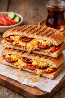 Yumurtalı Karışık Tost görseli