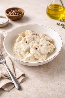 Kremalı Mantarlı Tavuk görseli
