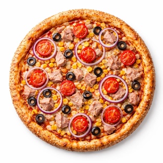 Ton Balıklı Pizza görseli