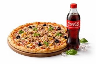 Ton Balıklı Pizza Menü görseli