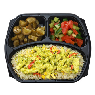 Köri Soslu Tavuk Pilav görseli