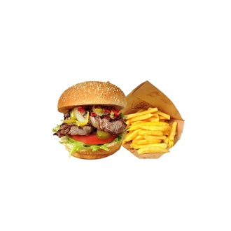 Lokum Buger & Patates Kızartması görseli