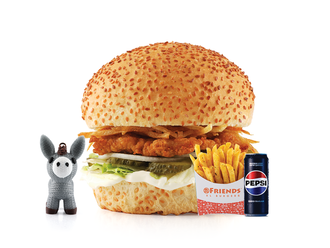 Kids Tavuk Burger Menü görseli