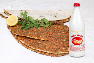 5 Lahmacun 1 Lt Ayran görseli