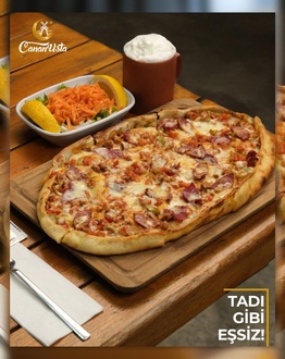 Kuşbaşı & Pastırma & Kaşar Sürmene Pidesi görseli