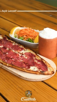 Pastırma & Sucuk & Kaşar Sürmene Pidesi görseli