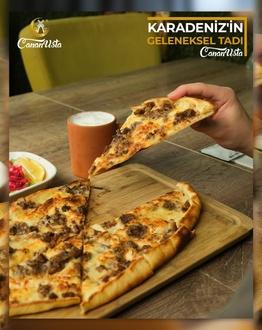 Kavurma & Pastırma & Sucuk & Kaşar Sürmene Pidesi görseli