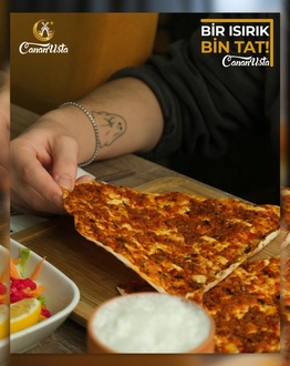 Kaşarlı Lahmacun görseli