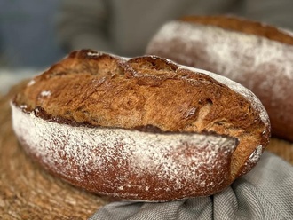 Ekşi Mayalı Tam Buğday Unlu Ekmek görseli