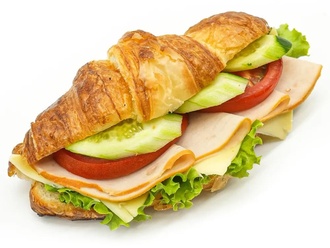 Hindi Füme Kruvasan Sandviç görseli