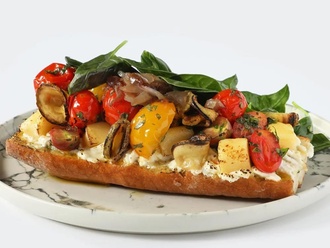 Sıcak Bruschetta görseli