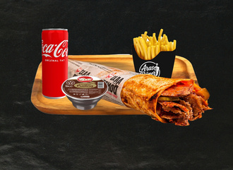 Aras Mega Et Döner Dürüm Menü 2 görseli