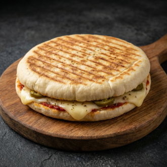 Bazlama Kaşarlı Tost görseli