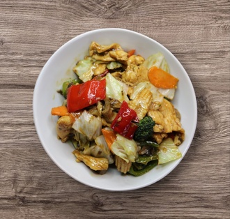 Karışık Sebzeli Tavuk görseli