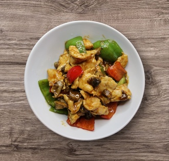 Beyaz Mantarlı Tavuk görseli