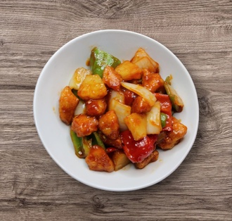 Tatlı Ekşi Soslu Tavuk görseli