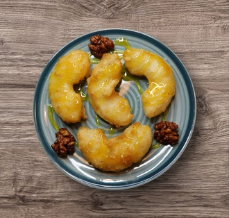 Balda Kızarmış Ananas görseli