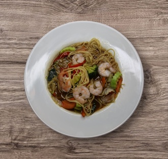 Karidesli Sebzeli Ramen görseli