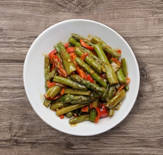 Sarımsak Soslu Kuşkonmaz görseli