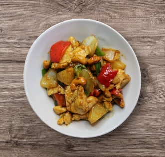 Thai Usulu Kaju Fıstıklı Tavuk görseli