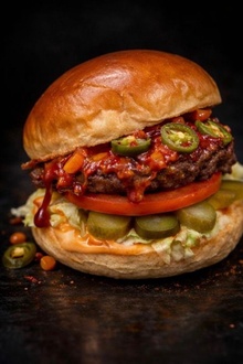 Red Rade Hot Burger görseli