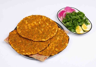 3'Lü Adana İşi Tabak Altı Lahmacun (22 Cm) görseli