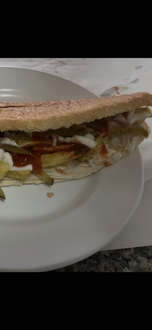 Yarım Ekmek Arası Tavuk Döner görseli
