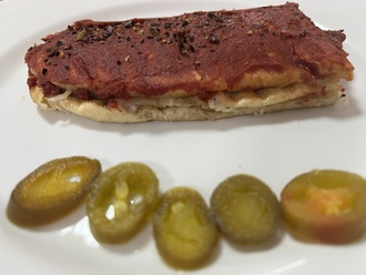 Yarım Ekmek Arası Karışık Tost görseli