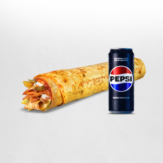 Pepsi Tavuk Döner Xlarge Dürüm Menü görseli