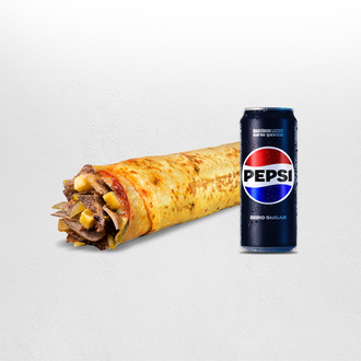 Pepsi Et Döner Medium Dürüm Menü görseli