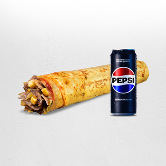 Pepsi Et Döner Xlarge Dürüm Menü görseli