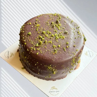 Fıstıklı Çikolatalı Glutensiz ( Glutensiz Şeker İlavesiz ) 4-6 Kişilik görseli