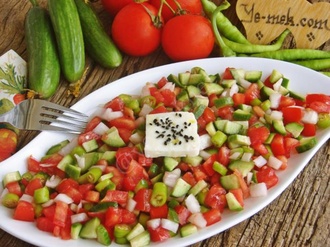 Çoban Salata görseli