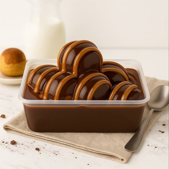 Karamelli & Çikolata Soslu Profiterol (500 Gr.) görseli