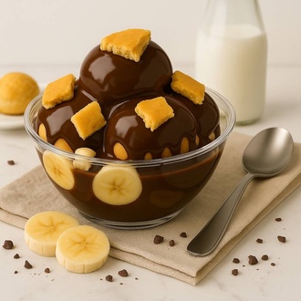 Muzlu & Cicibebeli Profiterol (300 Gr.) görseli