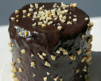 Kestaneli Pasta Dilim (Şeker İlavesiz Ve Glutensiz) 1 Kişilik görseli