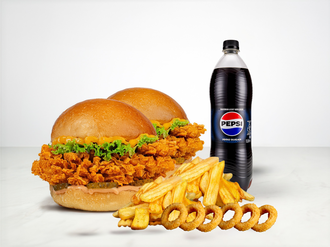 2'Li Çıtır Trüf Burger  Menü görseli