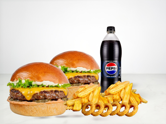 2'Li Cheeseburger Menü görseli