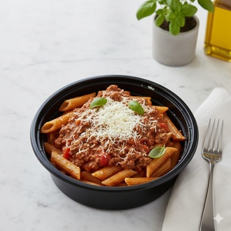 Penne Bolonez Makarna görseli
