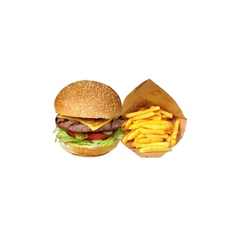 Cheeseburger & Patates Kızartması görseli