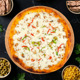 Tonno Pizza (Orta Boy) görseli