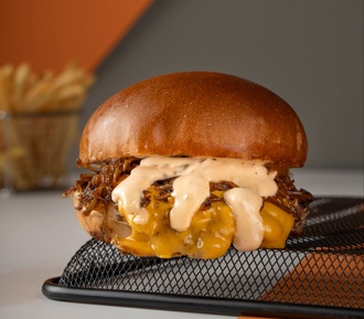 Smash Onion Burger (75 Gr.) görseli